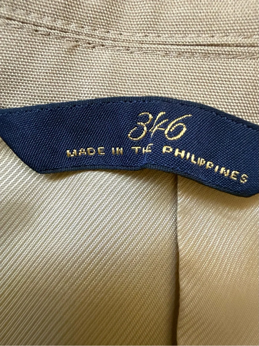 Brooks Brothers Men's Tan Blazer - Classic Single-Breasted Suit Jacket